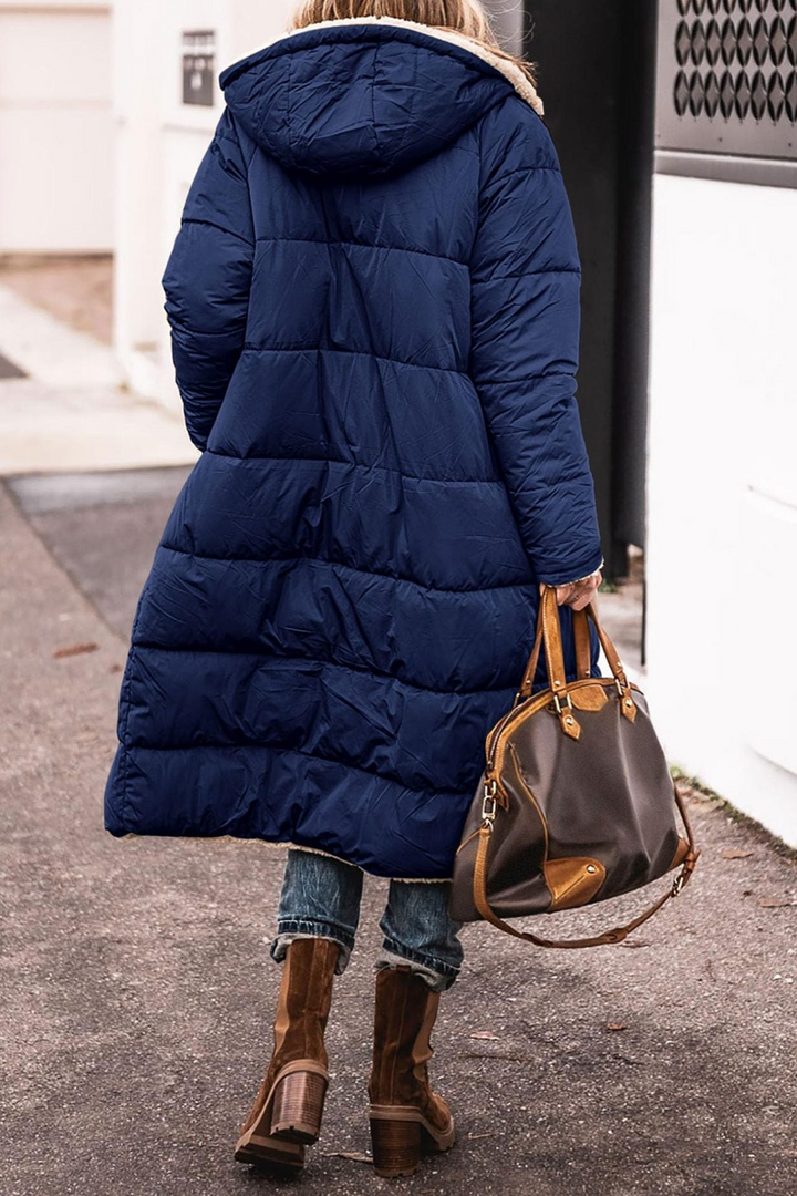 Amelia | Elegant Reversible Coat for Women