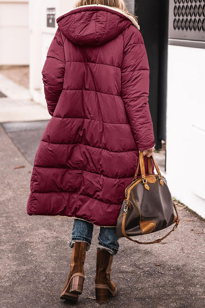 Amelia | Elegant Reversible Coat for Women