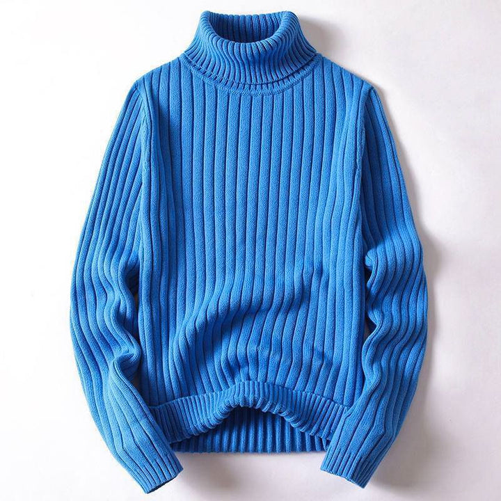 Monarch Ribbed Wool Turtleneck