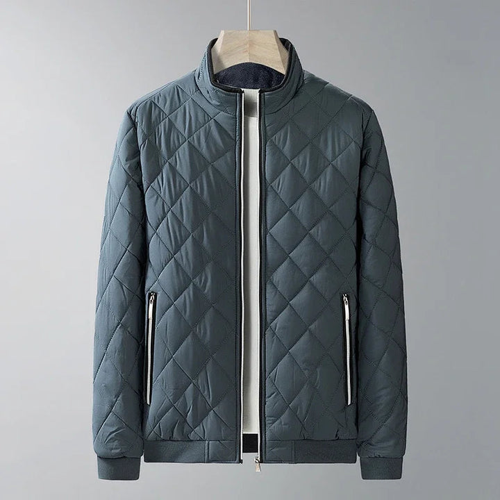 Titan Diamond-Quilted Bomber