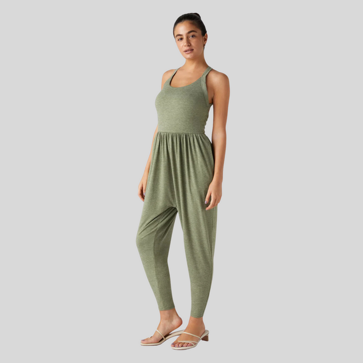 DAYEA™ – Comfy Backless U-Neck Lounge Jumpsuit
