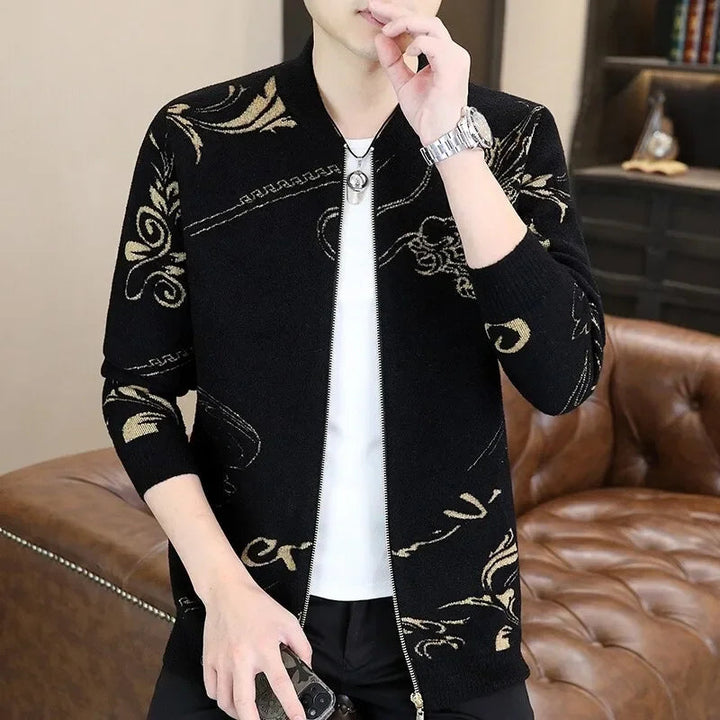 Imperial Dragon Cashmere Bomber Jacket