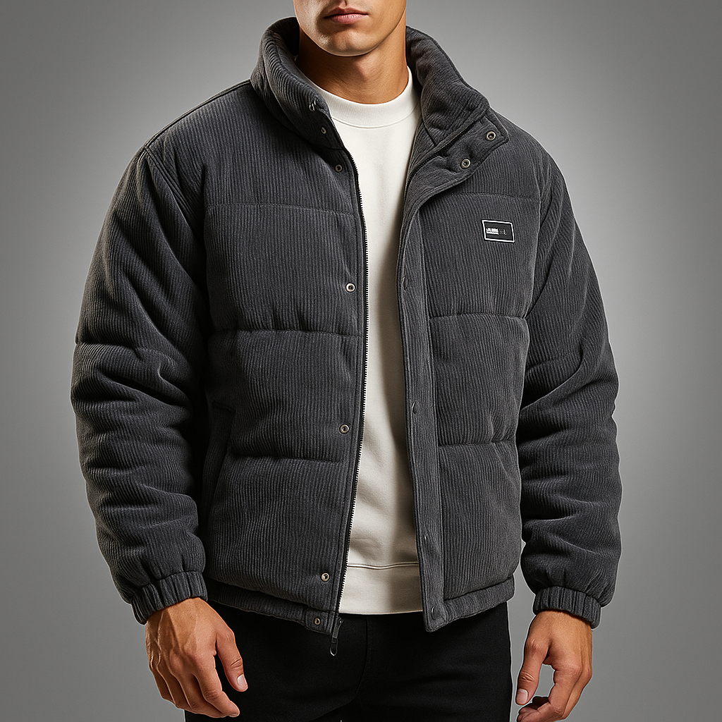 Branford Corduroy Puffer Jacket