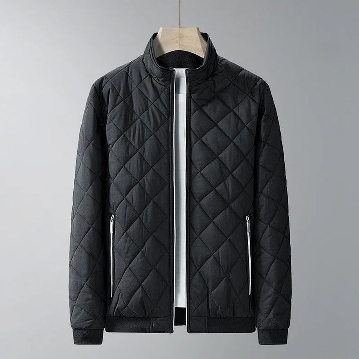 Titan Diamond-Quilted Bomber