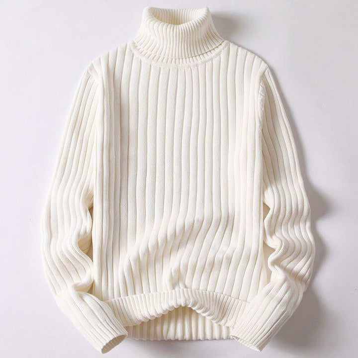 Monarch Ribbed Wool Turtleneck