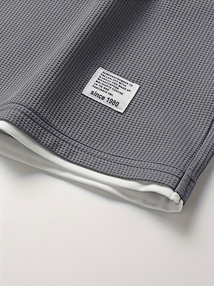 Men's Waffle Knit Lounge Set