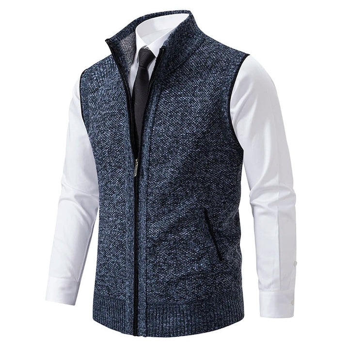 Kensington  Wool Full-Zip Vest