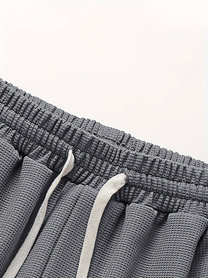 Men's Waffle Knit Lounge Set