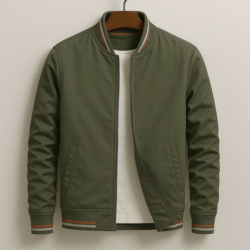 Men's Camden Crest Zip Jacket