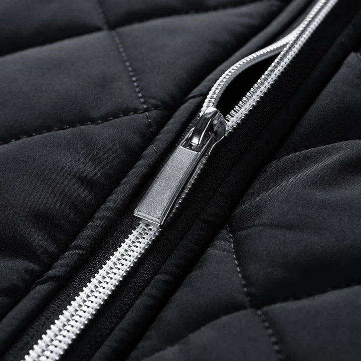 Titan Diamond-Quilted Bomber
