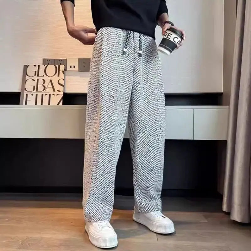 Quilted Comfort Drawstring Trouser