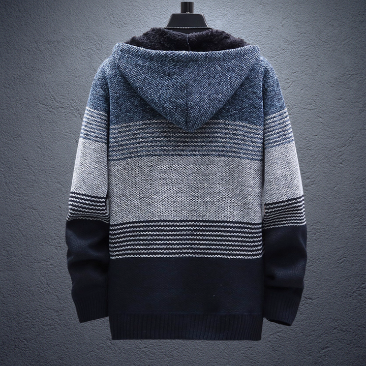 The Gradient Horizon Cashmere Zip Hoodie