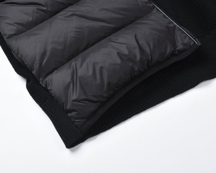 Hybrid Knit Sleeve Down Jacket