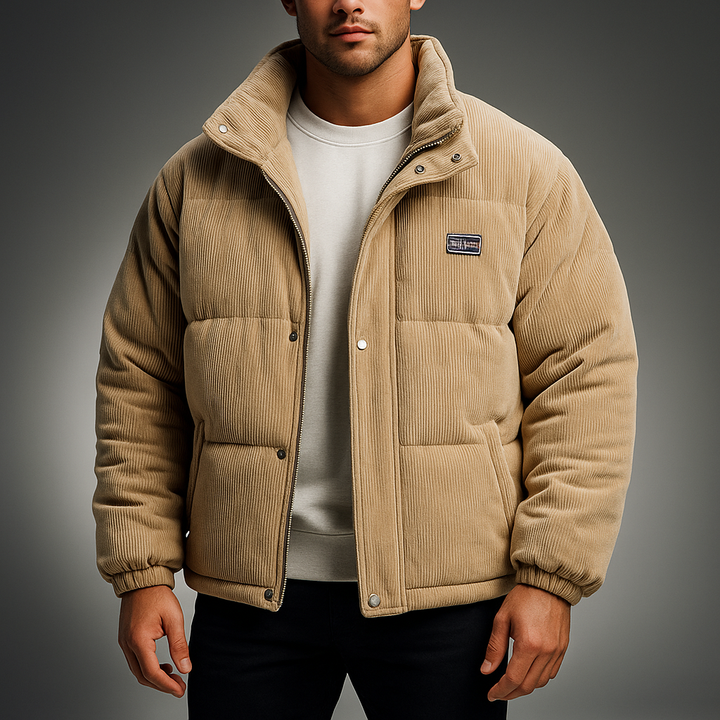 Branford Corduroy Puffer Jacket