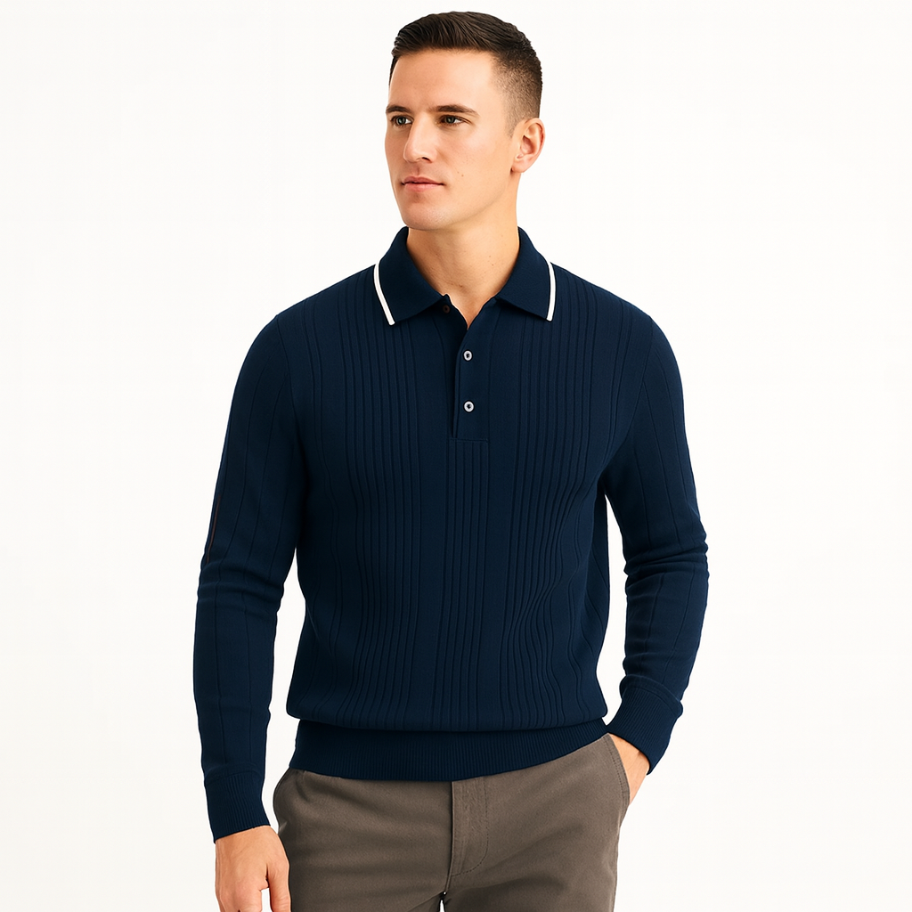 Monarch Long-Sleeve Polo