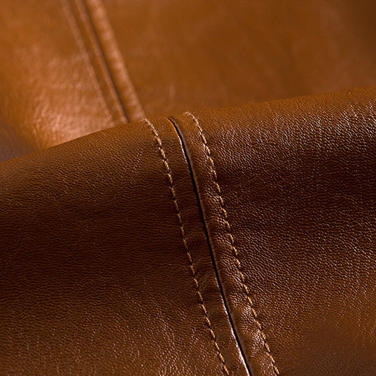 The Ashford Classic Leather Coat