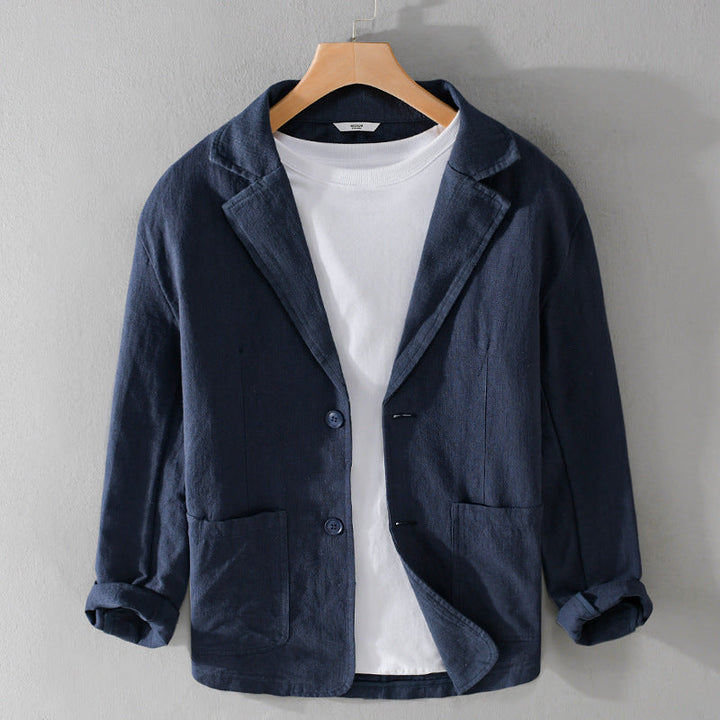 Hampton Dusk Linen Blazer