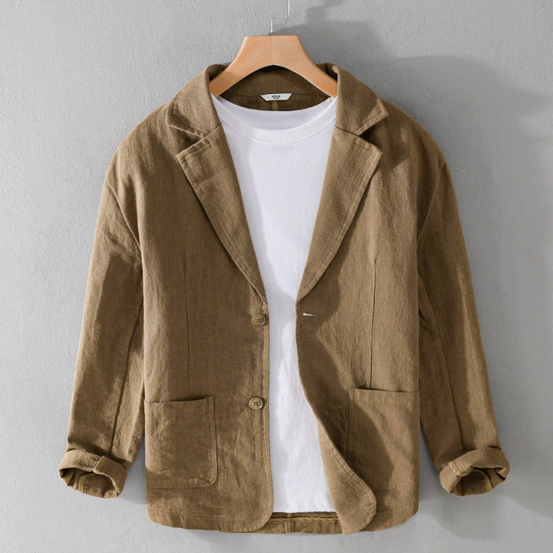 Hampton Dusk Linen Blazer