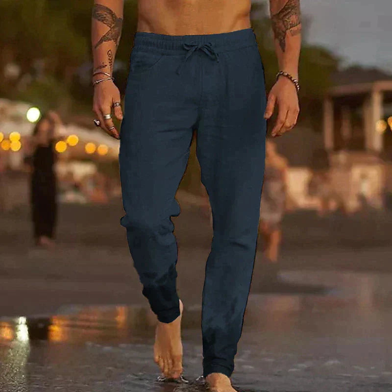 Jaxon Casual Linen Pants
