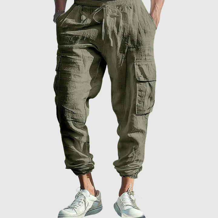 Castano Urban Linen Cargo Pants