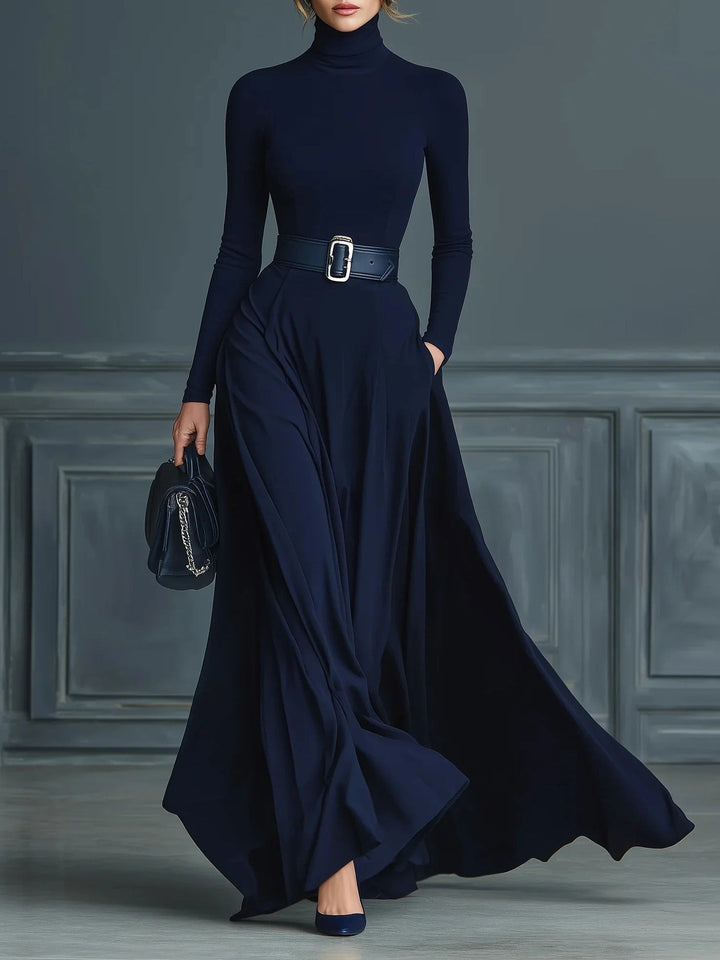 Corliss | High-Neck Maxi Dress