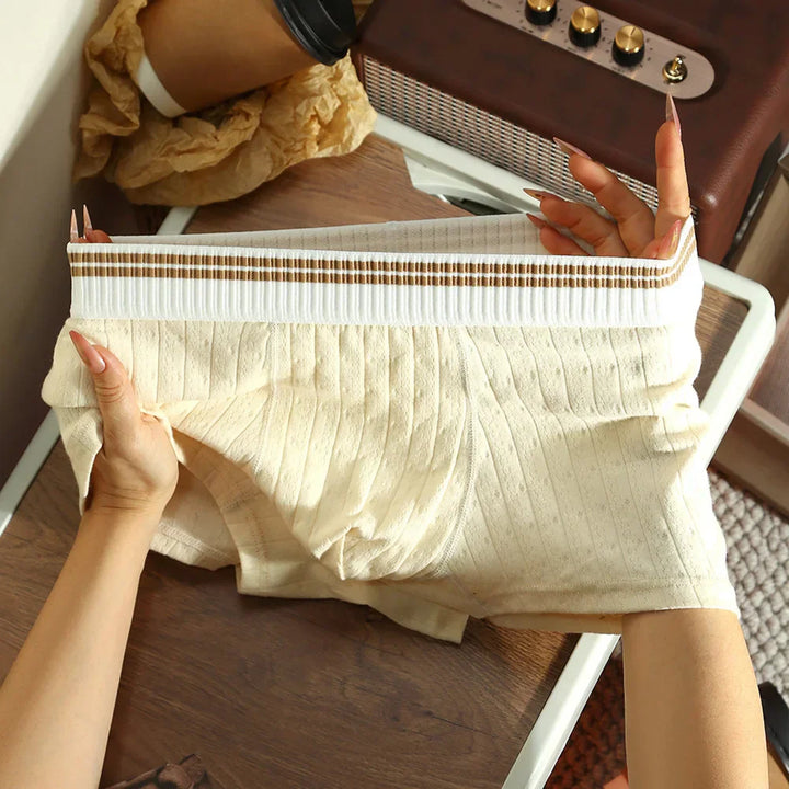 Signature Striped Waistband Trunk Set