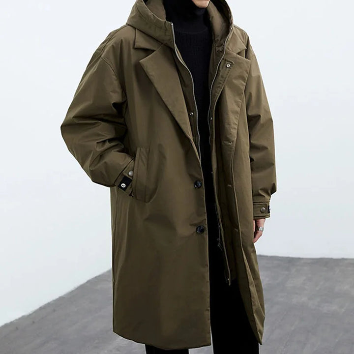 The Urban Shield - Hooded Mac Coat