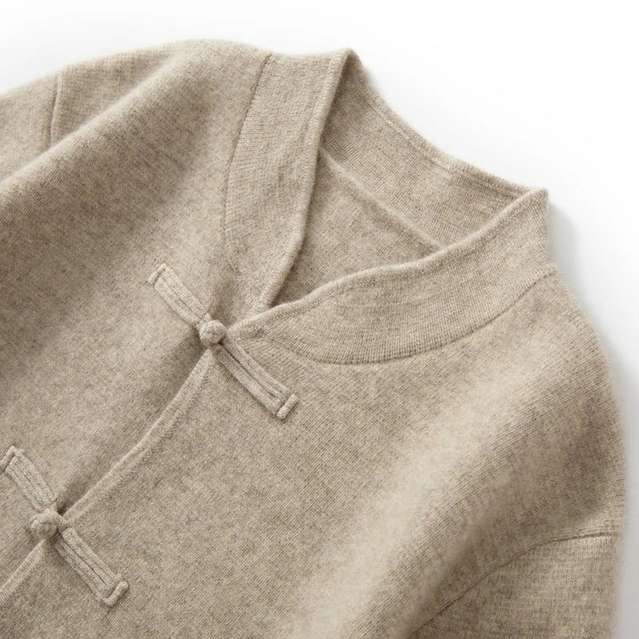 Mandarin Knit Cardigan