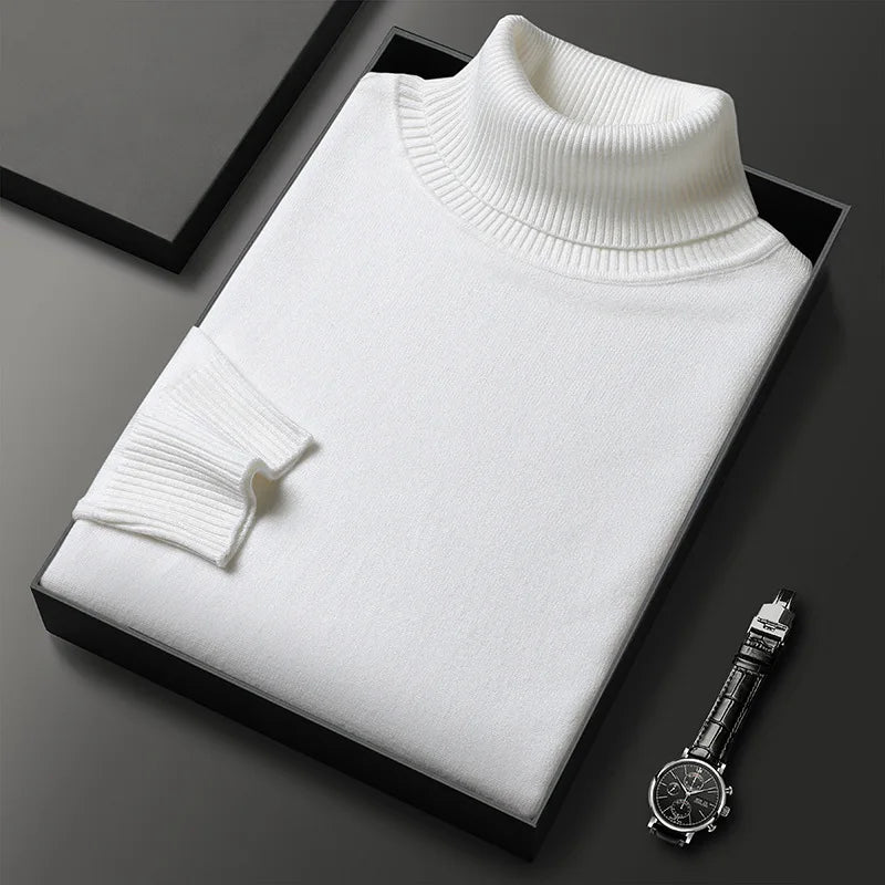 Langdon Cashmere Turtleneck