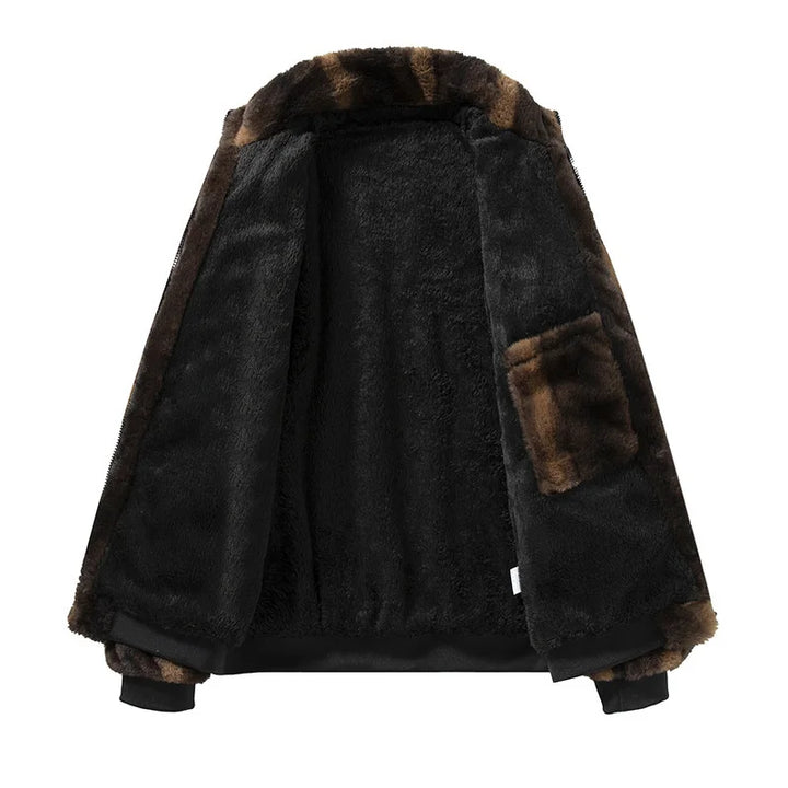 Women's Cavalli Fur Bomber Coat