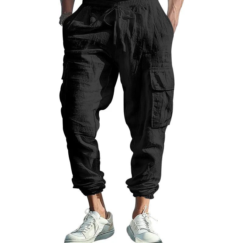 Castano Urban Linen Cargo Pants