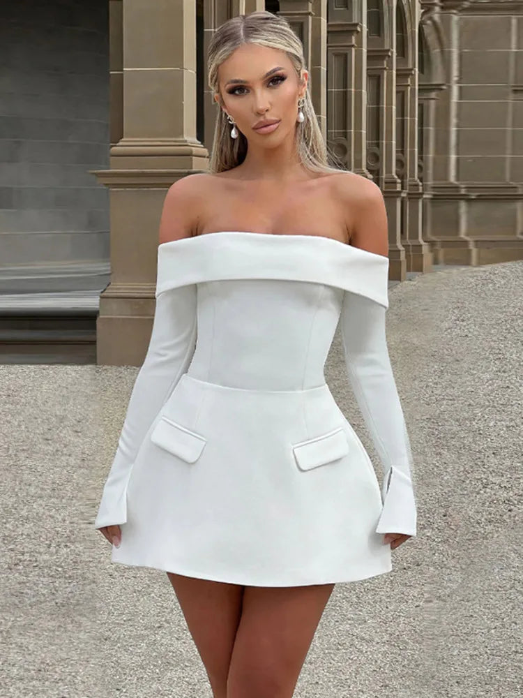 Nyra | Sophisticated Skater Dress