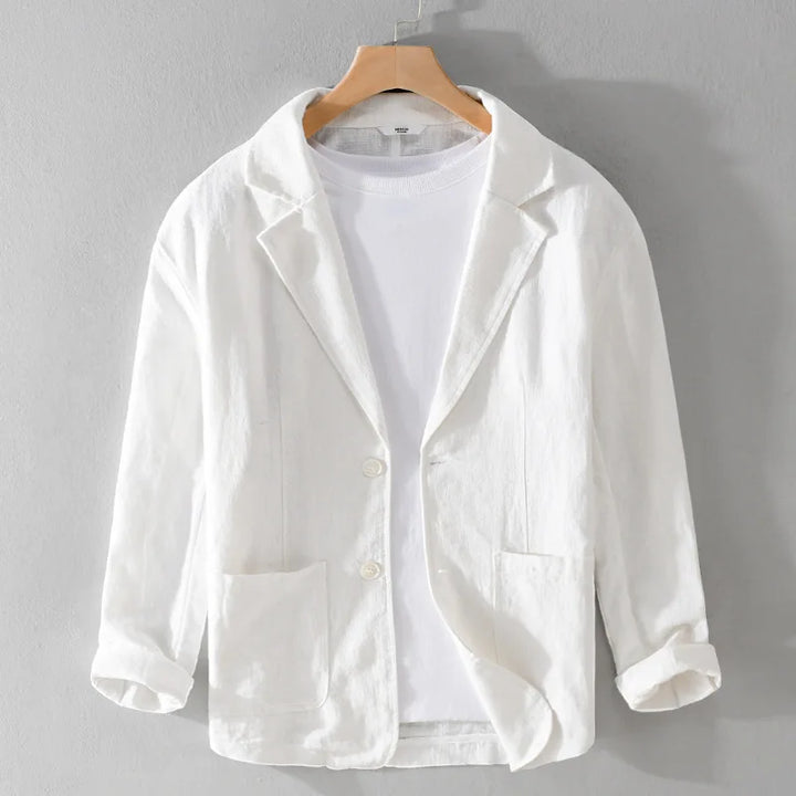Hampton Dusk Linen Blazer