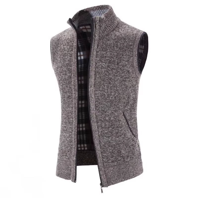 Kensington  Wool Full-Zip Vest