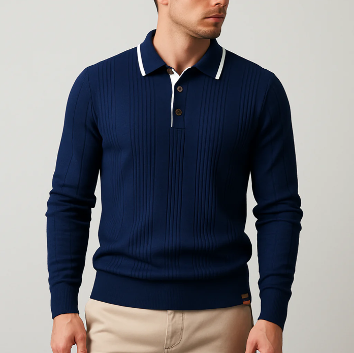 Monarch Long-Sleeve Polo