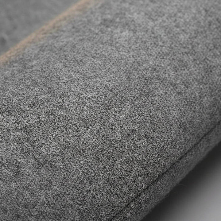 Architectural Wool Blazer with Military-Inspired Buttons