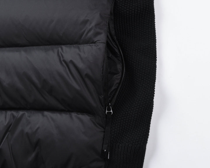 Hybrid Knit Sleeve Down Jacket