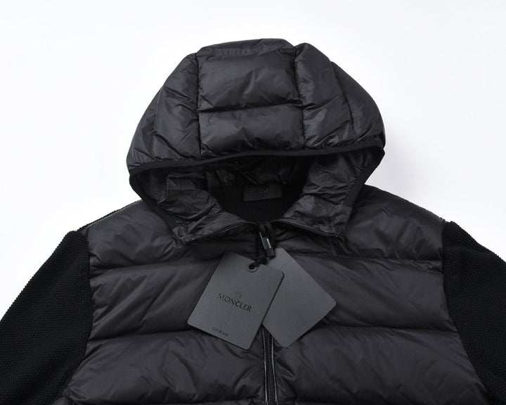 Hybrid Knit Sleeve Down Jacket