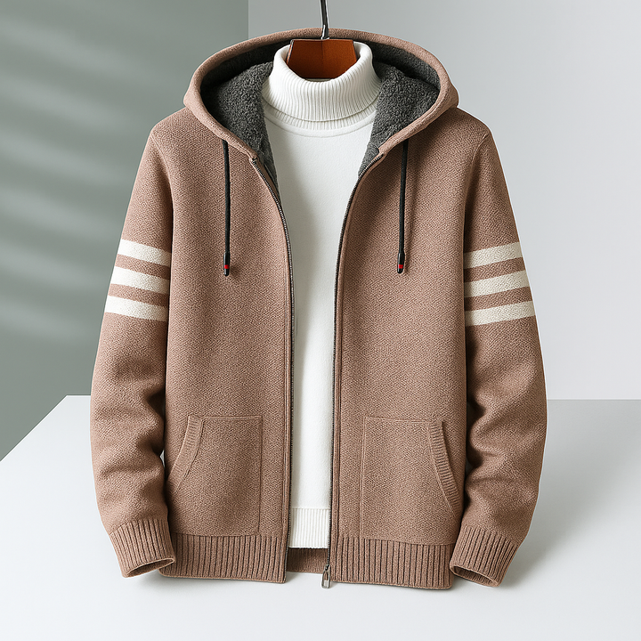 Harrison Knit Hooded Jacket