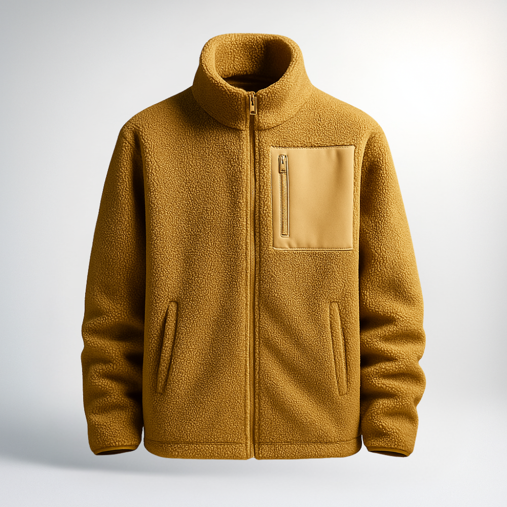 Technical Fleece Jacket with Utility Pocket