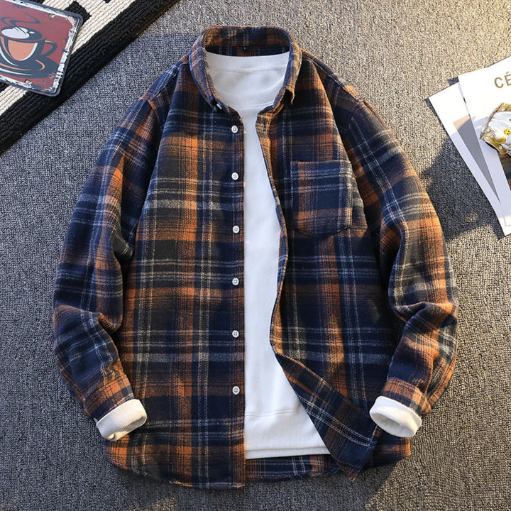 Cashmere-Blend Lumber Jacket