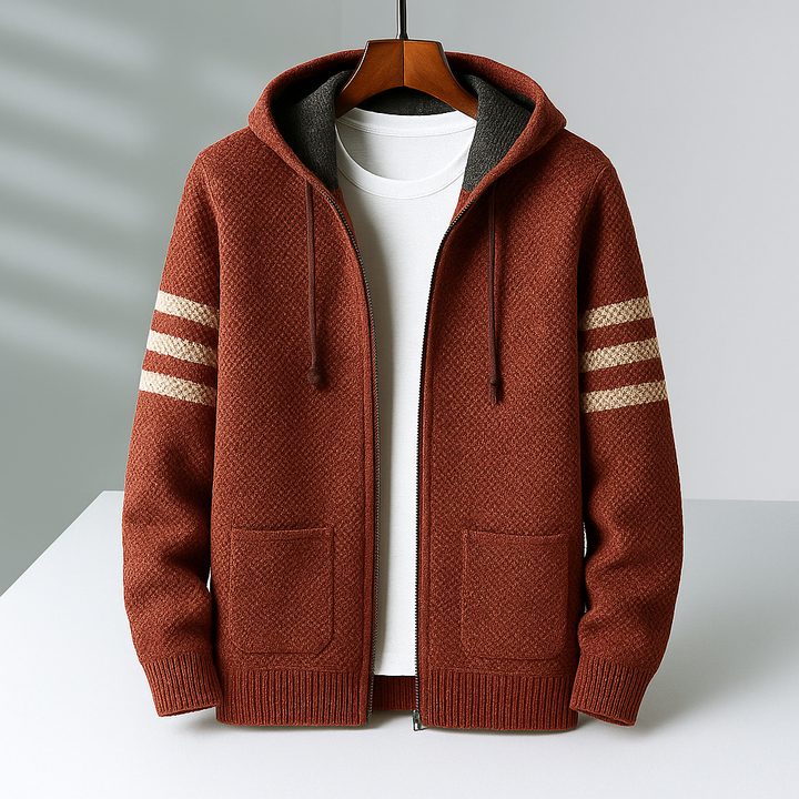 Harrison Knit Hooded Jacket