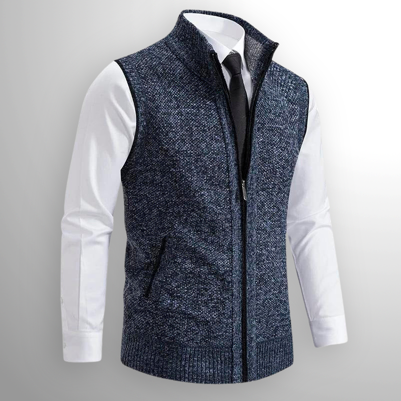 The Brompton Zip Sweater Vest