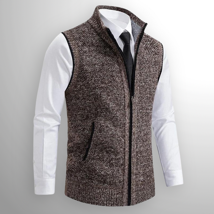 The Brompton Zip Sweater Vest