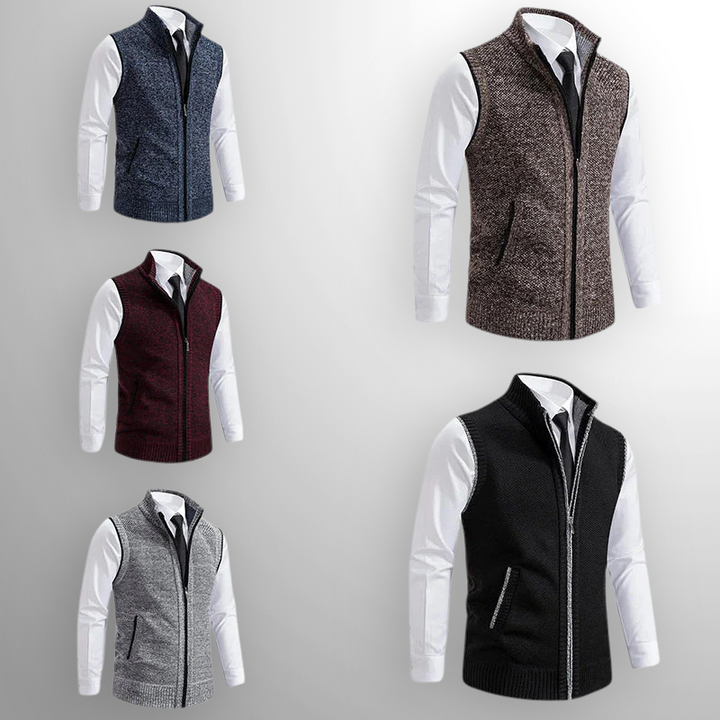The Brompton Zip Sweater Vest